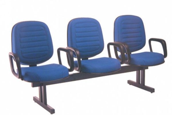 Cadeiras em Longarina-CL-010